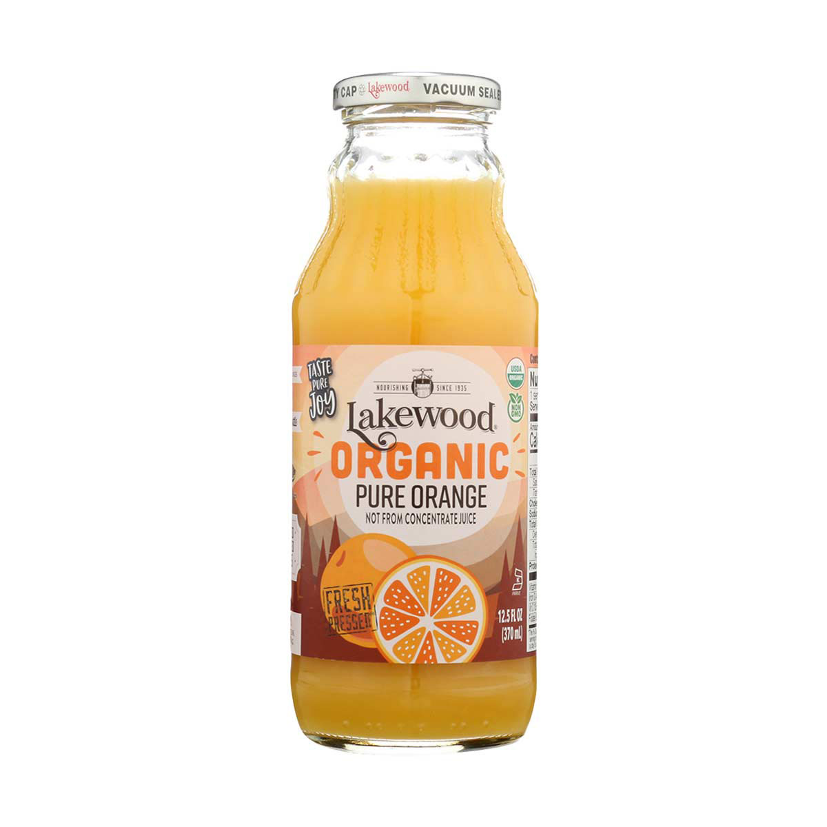 Lakewood Organic Pure Orange Juice Fl Oz