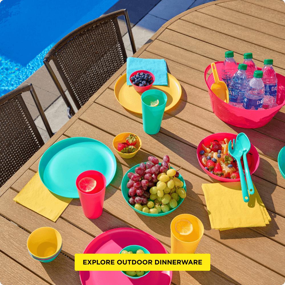 Explore Outdoor Dinnerware