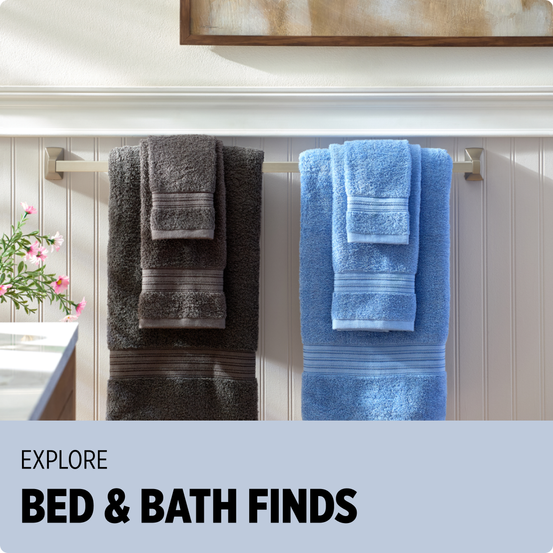 Explore Bed & Bath Finds