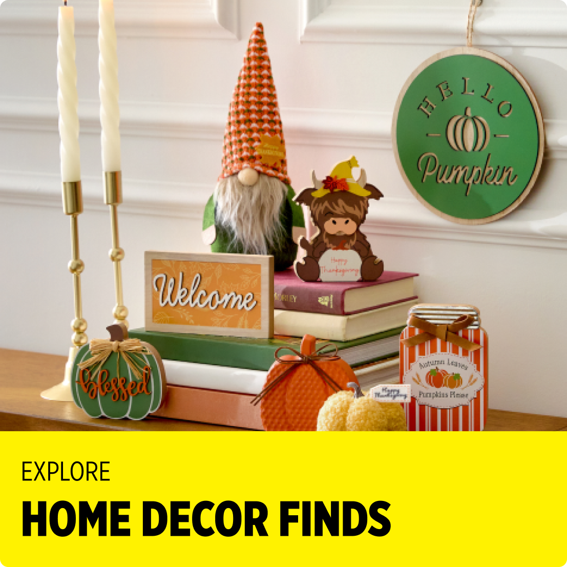 Explore Home Decor Finds at Dollar General
