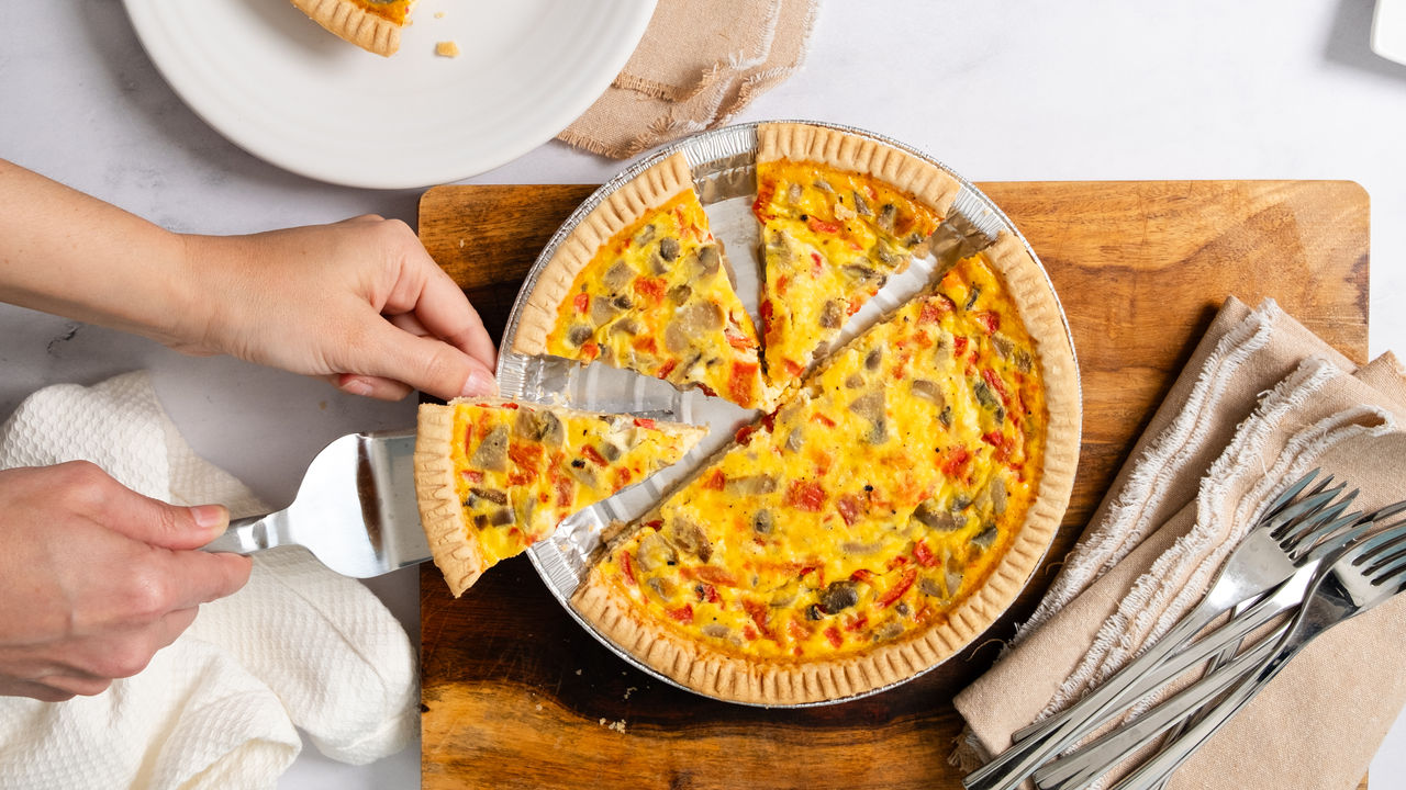 Vegetable Quiche