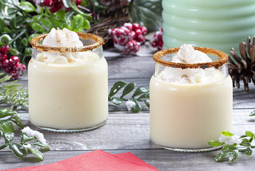 Homemade Holiday Eggnog 
