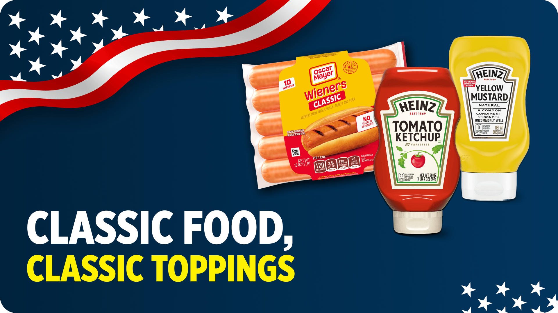 Classic Food, Classic Toppings