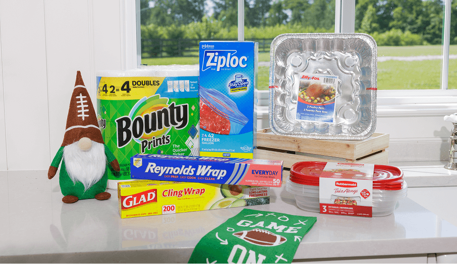 Paper & Plastic for the Perfect Game Daay Party