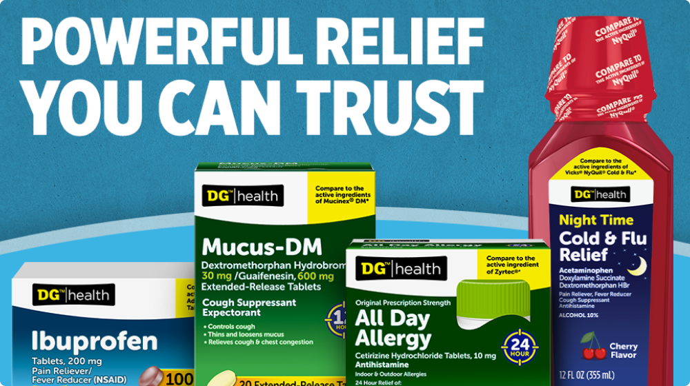 Powerful relief you can trust