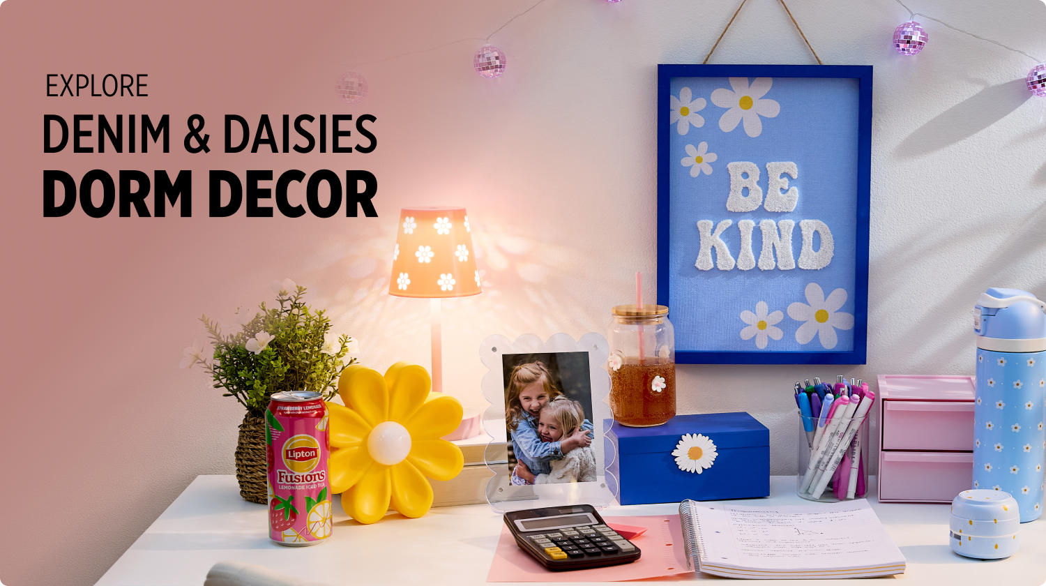 Explore Denim & Daisies Dorm Decor — dorm room accessories and decor items