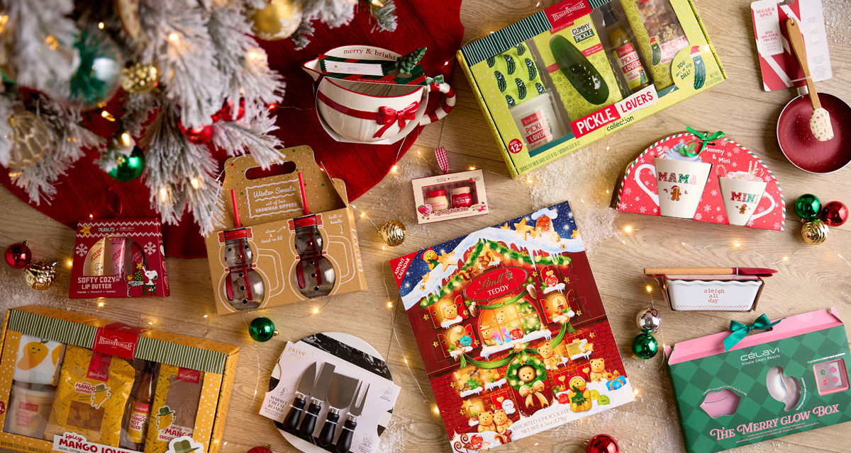 Gift sets from pOpshelf: Lindt Advent Calendar, Mug Set, Pickle Lovers Gift Set, Mango Lovers Gift Set, Beauty Sets, Baking Sets & more.