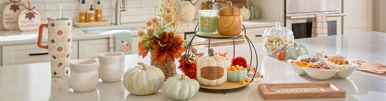 Fall houseware, kitchen accessories & decor from pOpshelf.