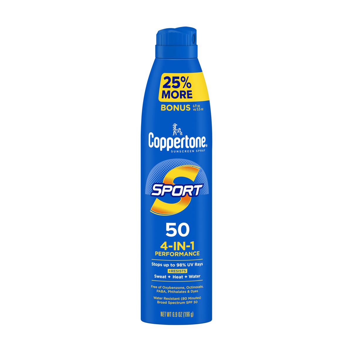 Coppertone Sport Continuous SPF 50 Sunscreen Spray