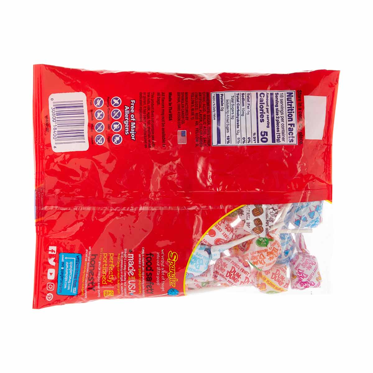 Dum Dums Original Pops, 8.4 oz.