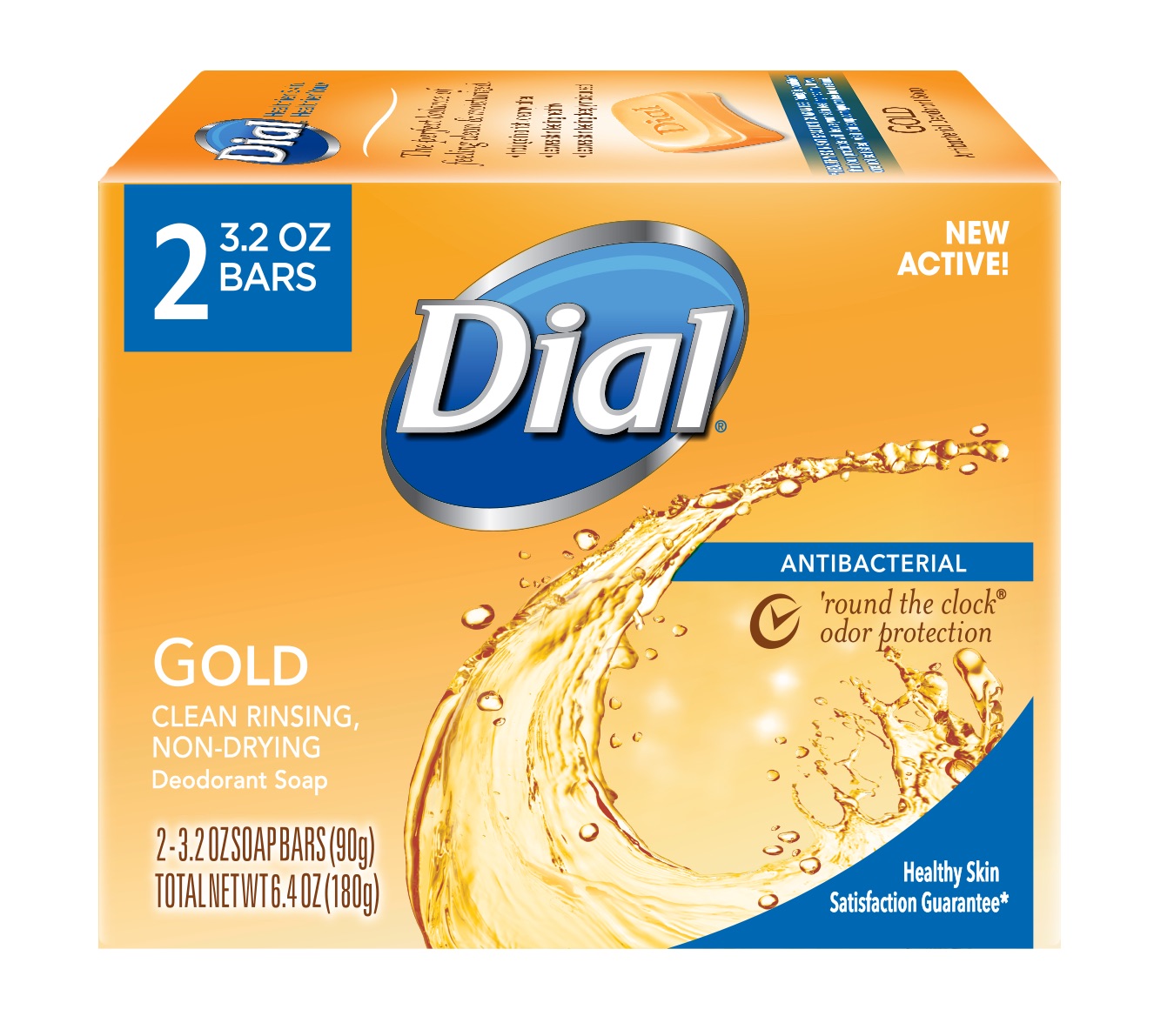 Dial Bar Soap, 2 Bars