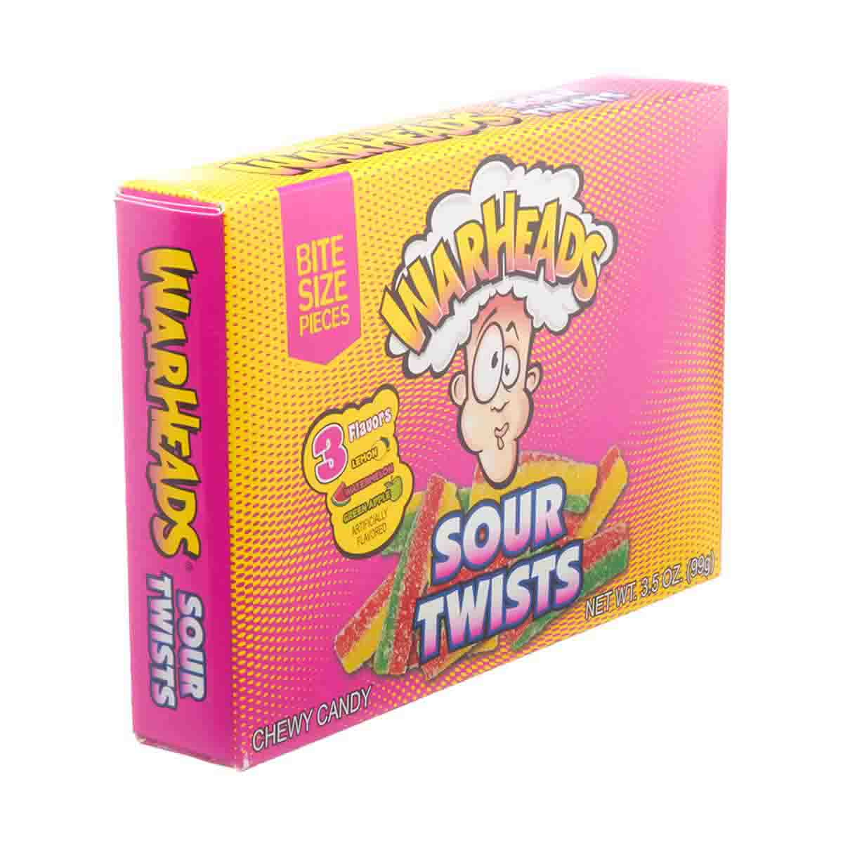 Warheads Sour Twists Theater Candy Box