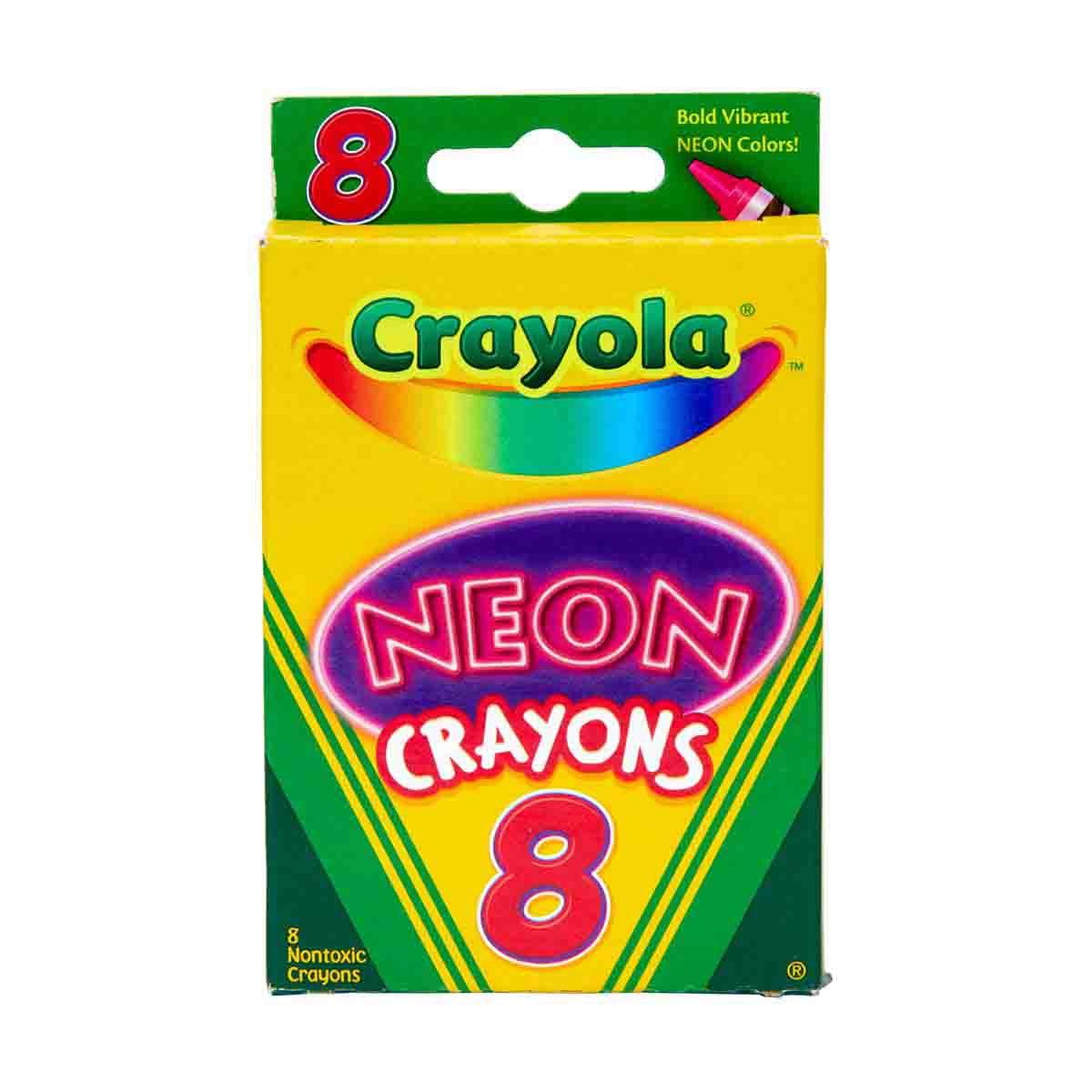 Download Crayola Neon Crayons, 8 Count