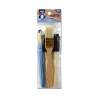 Crafter's Closet Assorted Craft Paint Brush Set, 6 Pieces