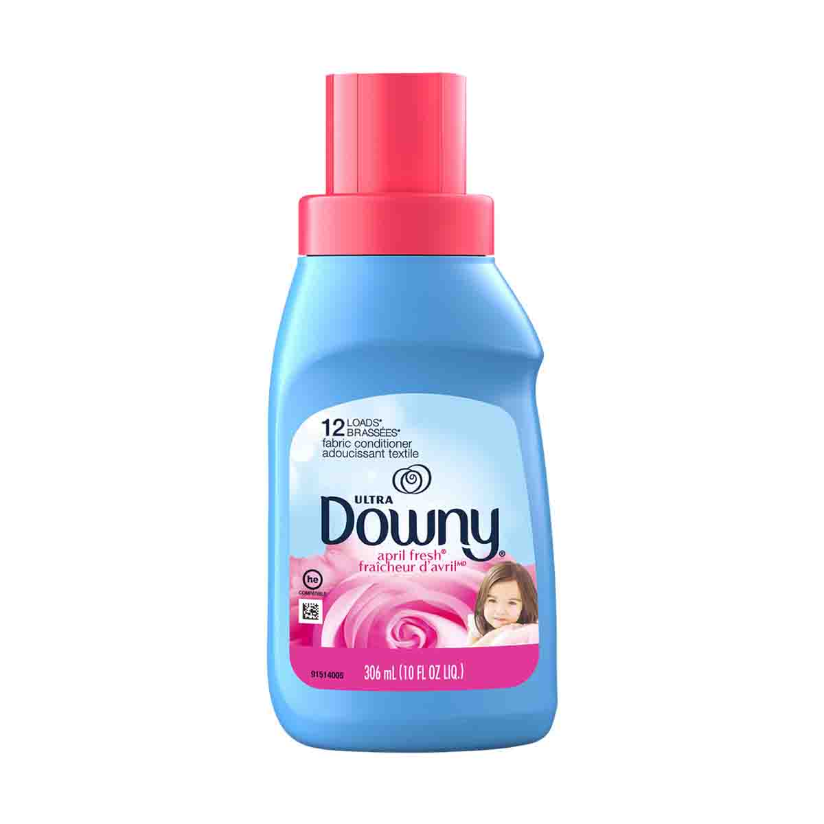 Downy April Fresh Liquid Fabric Conditioner (Fabric Softener), 12 Loads