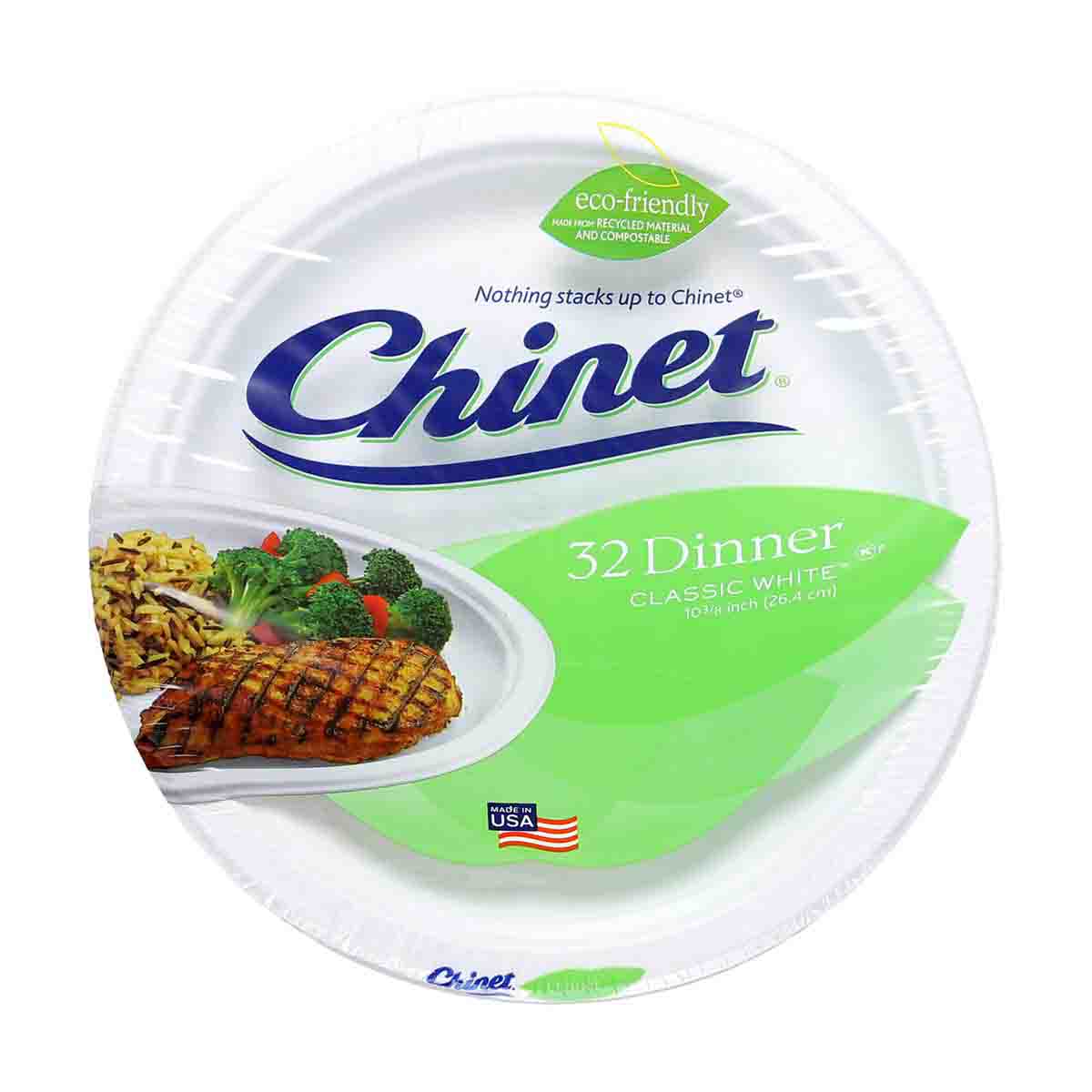 What Are Chinet Plates Made Of