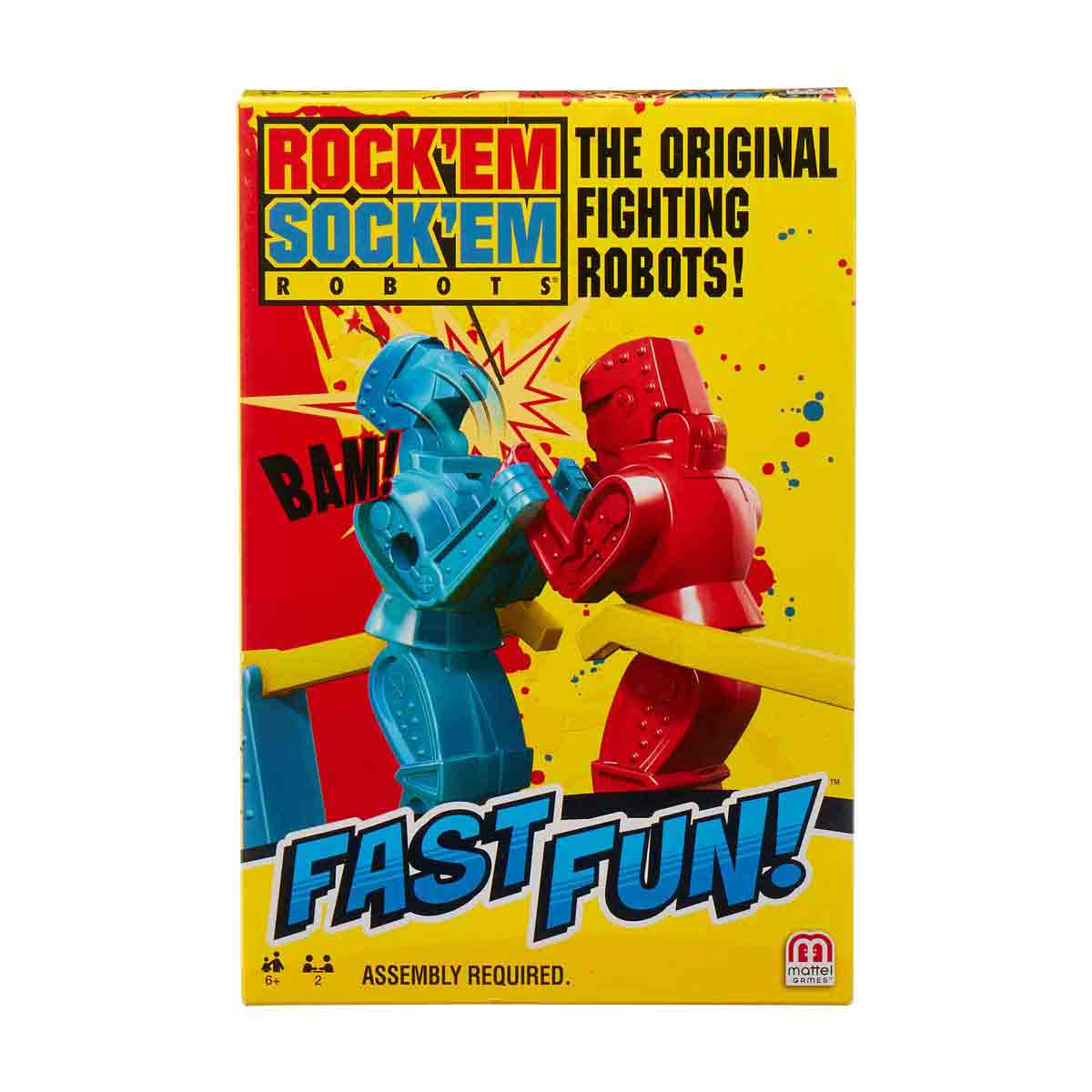 Fast Fun Games Rock Em Sock Em Robots 8245