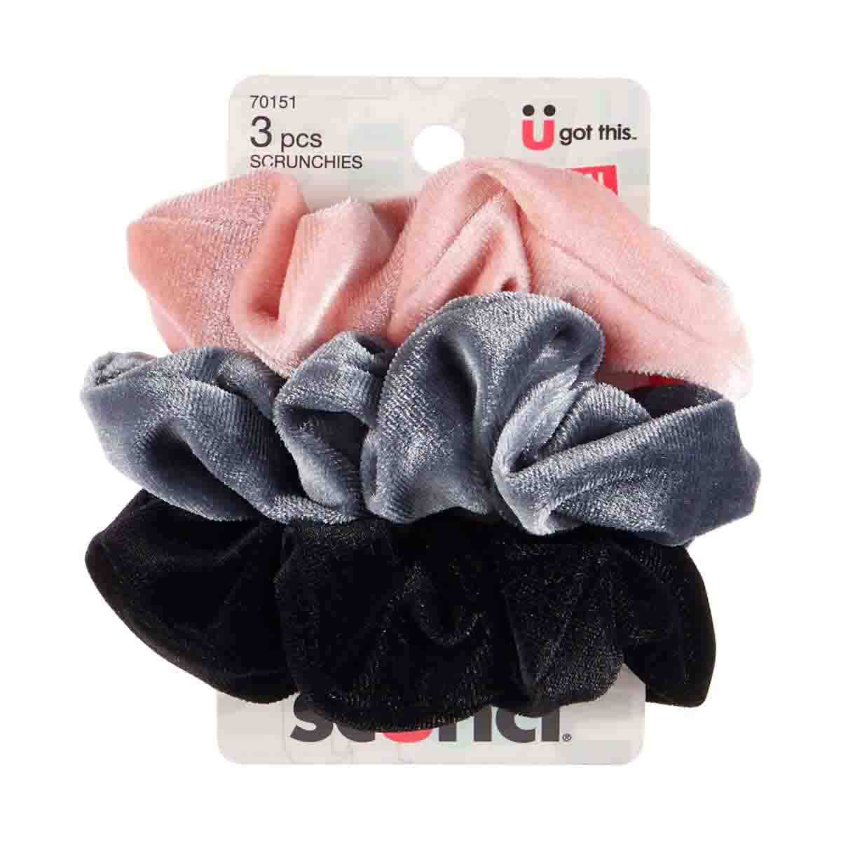 Scunci Satin Scrunchies Pieces