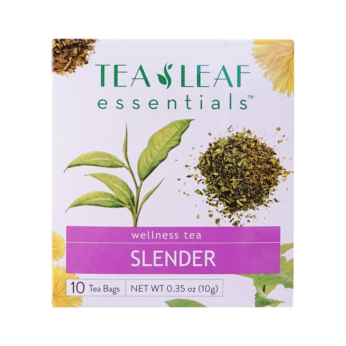 Tea Leaf Essentials Slender Wellness Tea, 10 Count