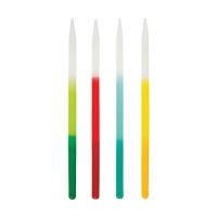 Ombre Birthday Candles, Assorted, 12 Count