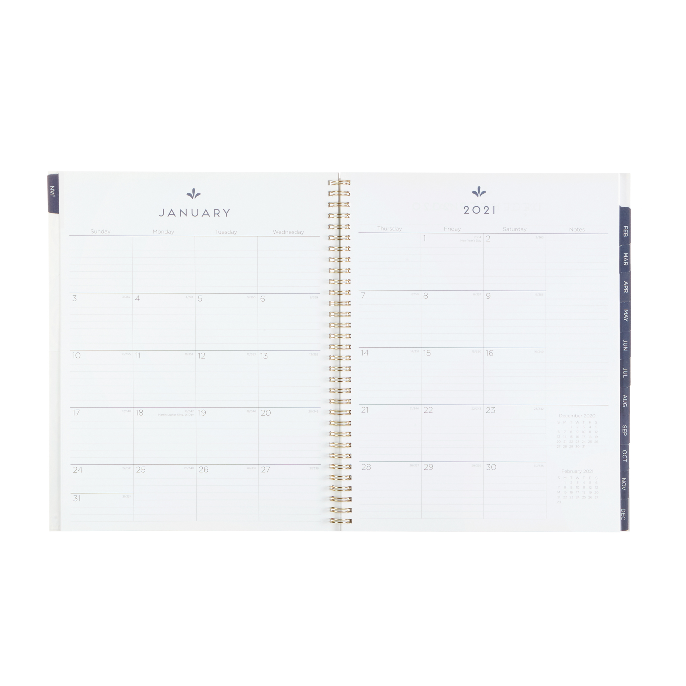 Blue Sky Weekly/Monthly Planner