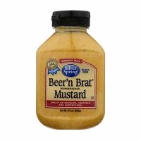 Silver Spring Squeeze Beer Brat Mustard, 9.5 oz.