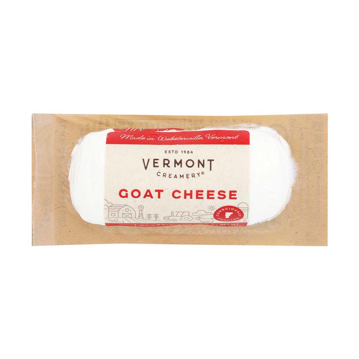 Vermont Creamery Classic Goat Cheese, 4 Oz.