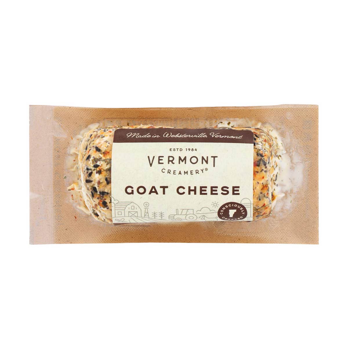 Vermont Creamery Everything Goat Cheese, 4 Oz.