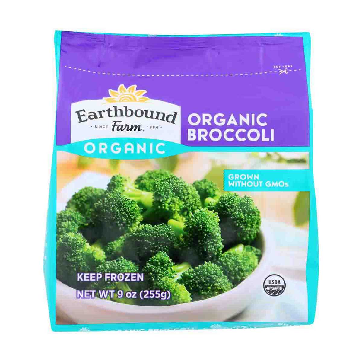 Earthbound Farms Organic Frozen Broccoli Florets, 9 oz.