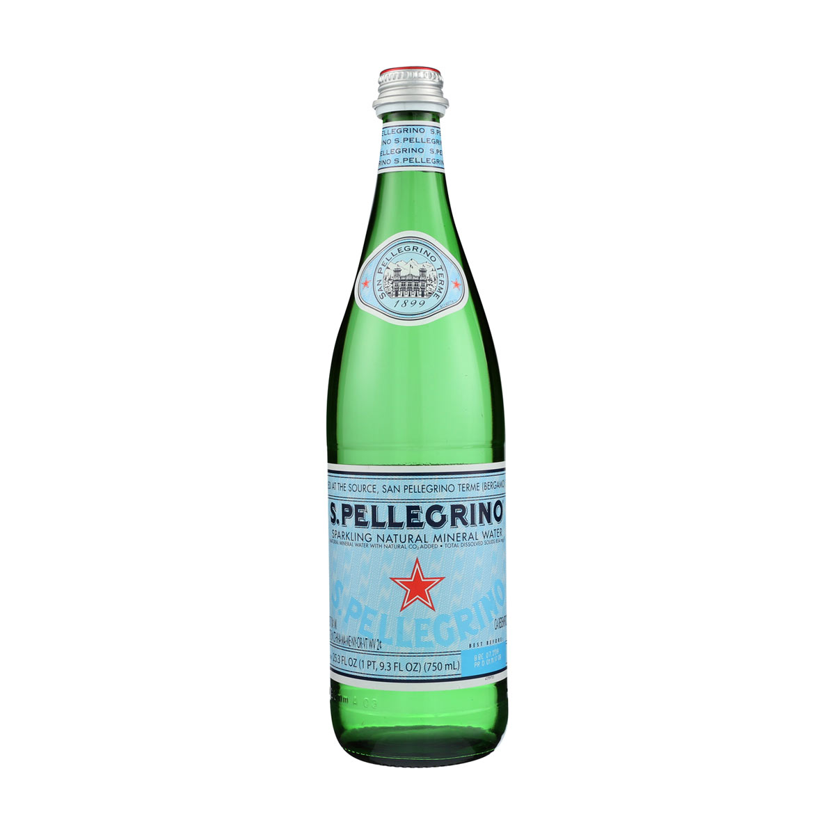 S.Pellegrino Sparkling Natural Mineral Water, 25.3 fl. oz. 