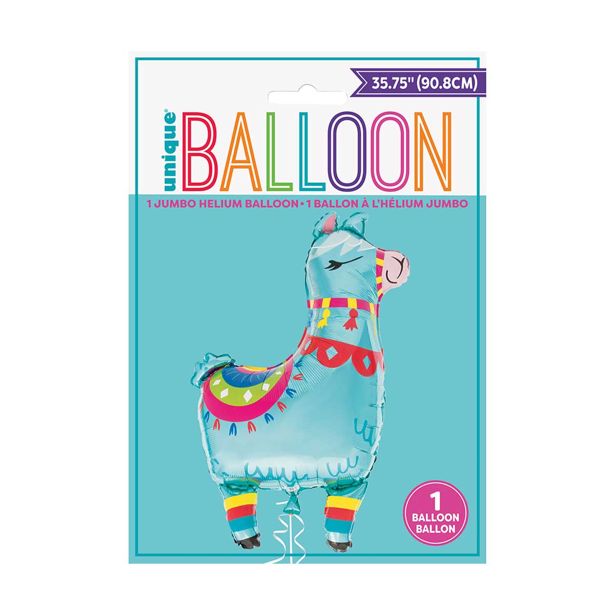 35.75" Giant Foil Llama Balloon