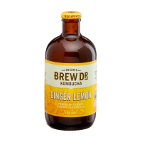 Brew Dr. Ginger Lemon Organic Kombucha, 14 fl.