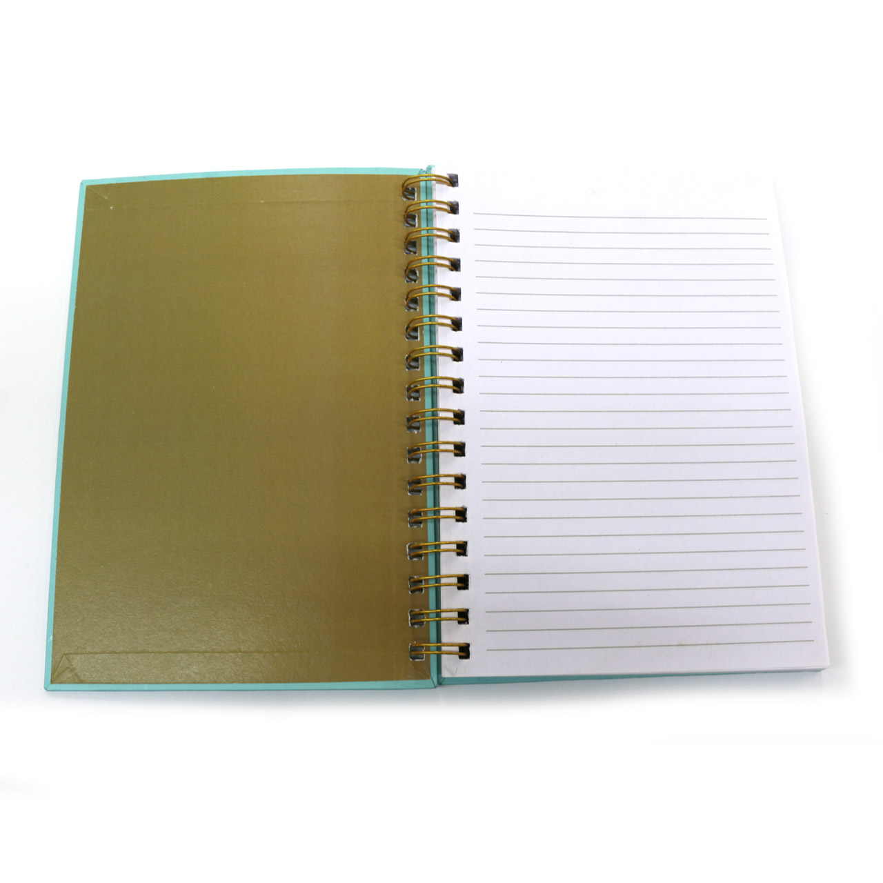 Hardcover Journal with Gold Accents, 100 Sheets
