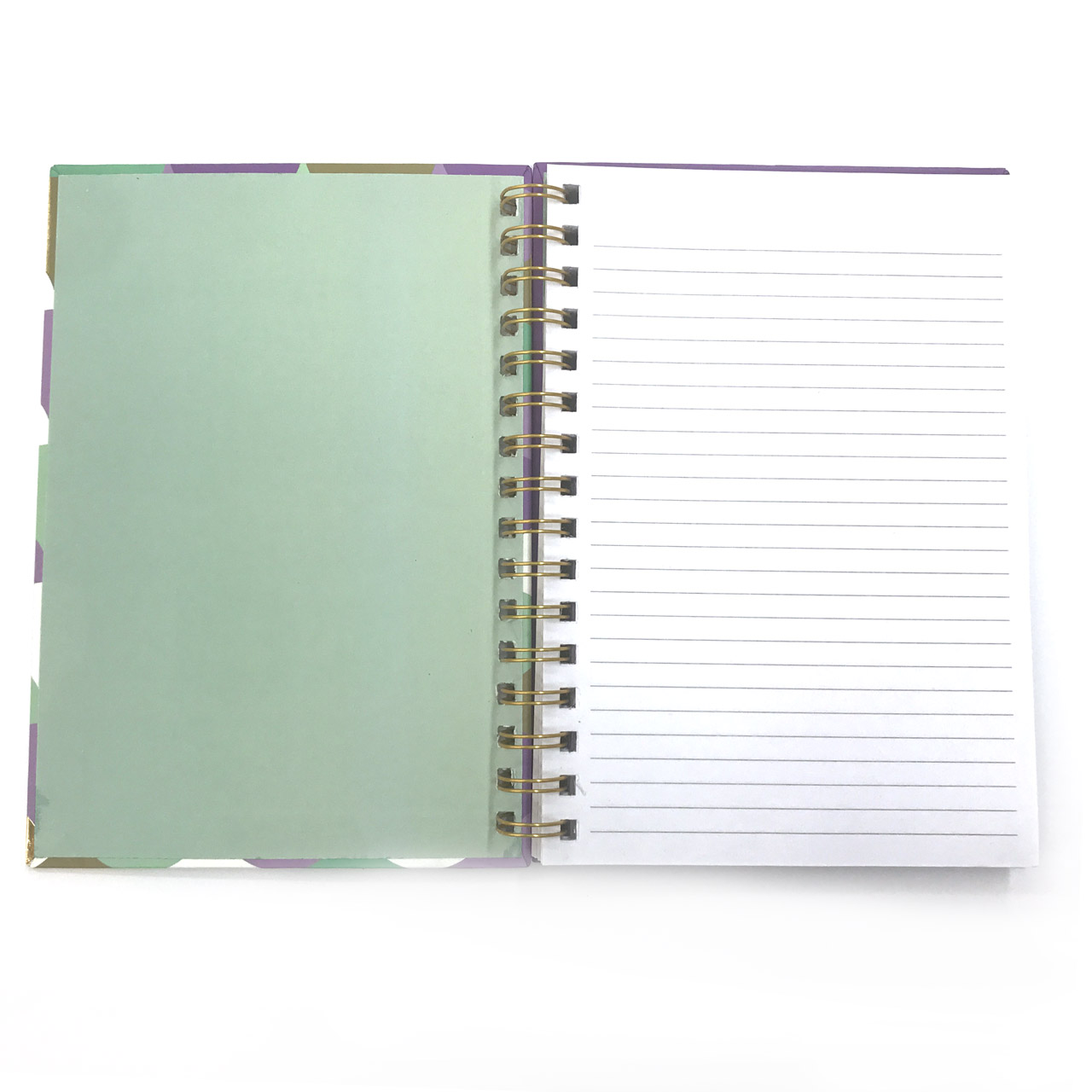 Hardcover Journal with Gold Accents, 100 Sheets