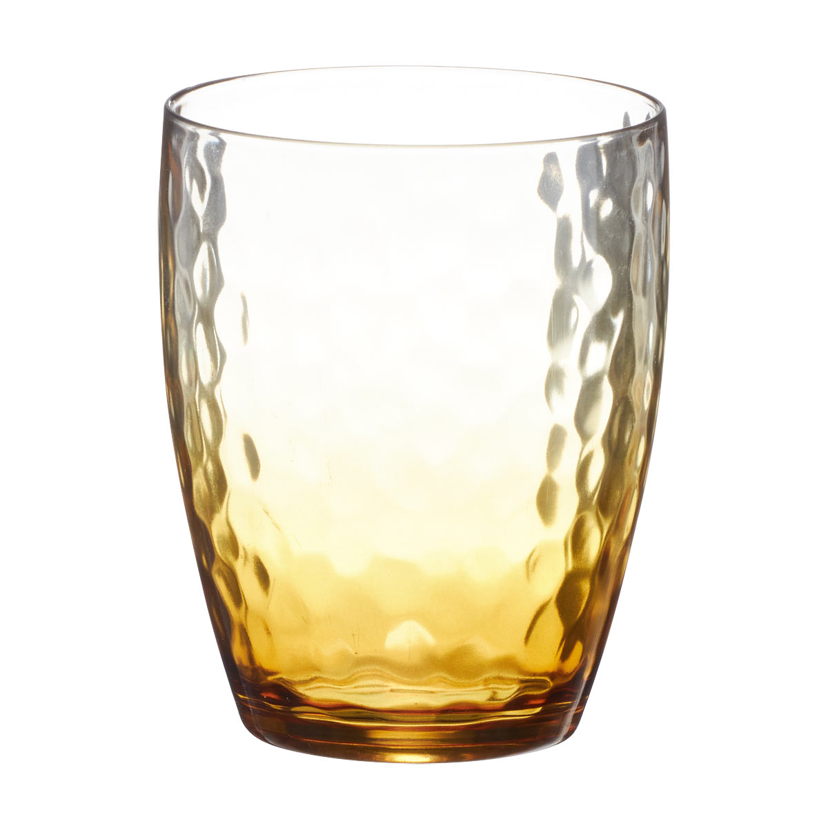 Old Fashioned Textured Glass Tumbler Ombre, 15 oz.