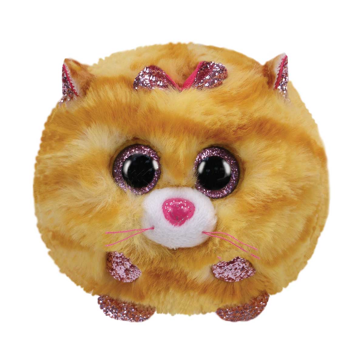 Ty Puffies Tabitha Yellow Cat, 4 Inches