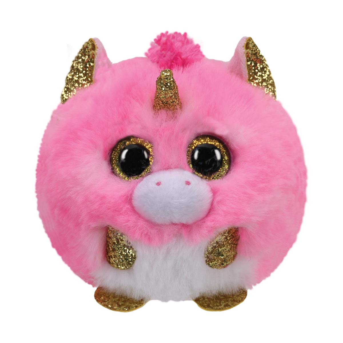 Ty Puffies Fantasia Pink Unicorn 4 Inches