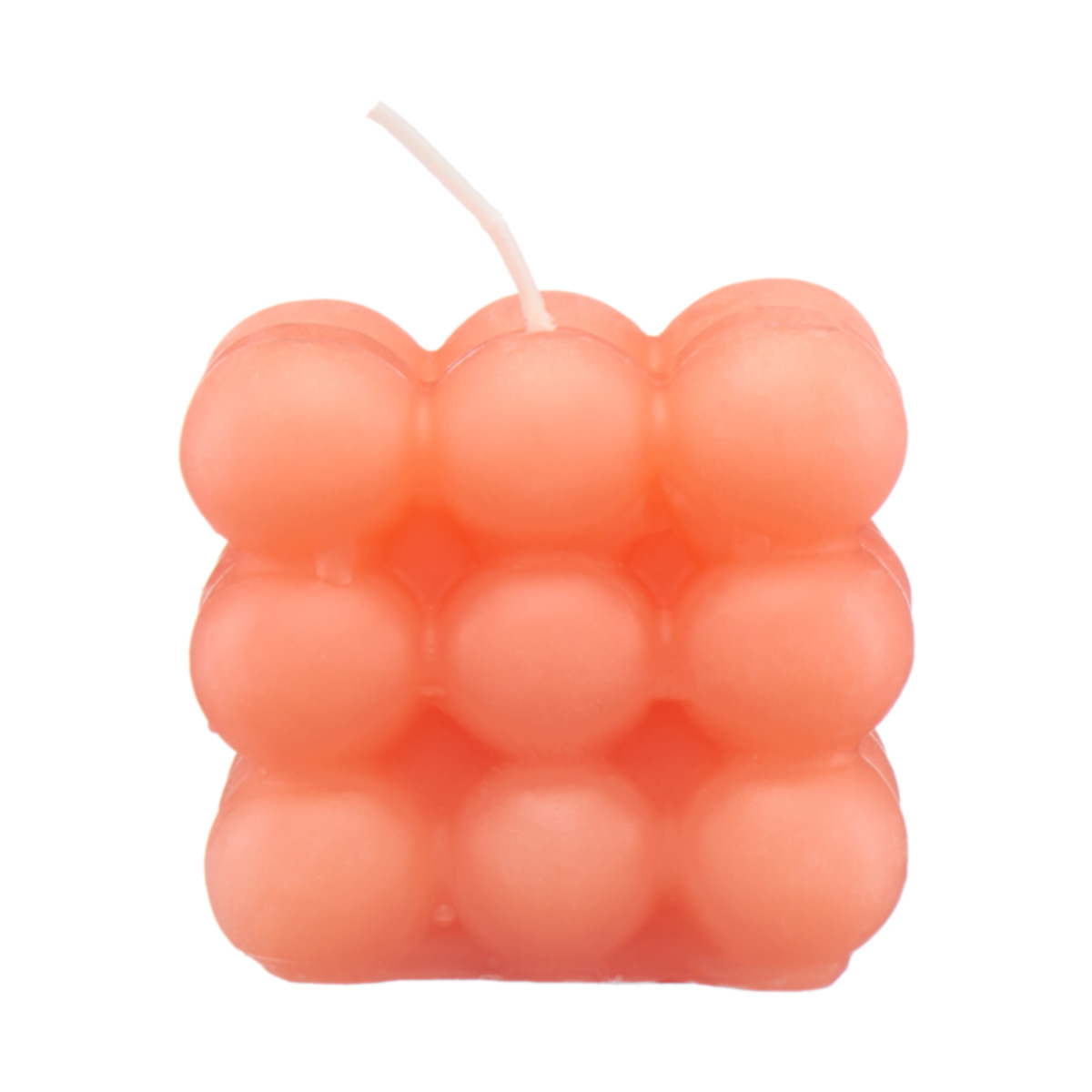 Bubble Shaped Candle, 12 oz, Pink