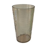 Debossed Plastic Tall Tumbler, 19 oz