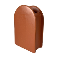 Ceramic Flower Decorative Vase, Brown