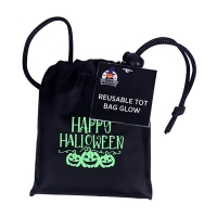 Happy Halloween Glow in the Dark Reusable Tote