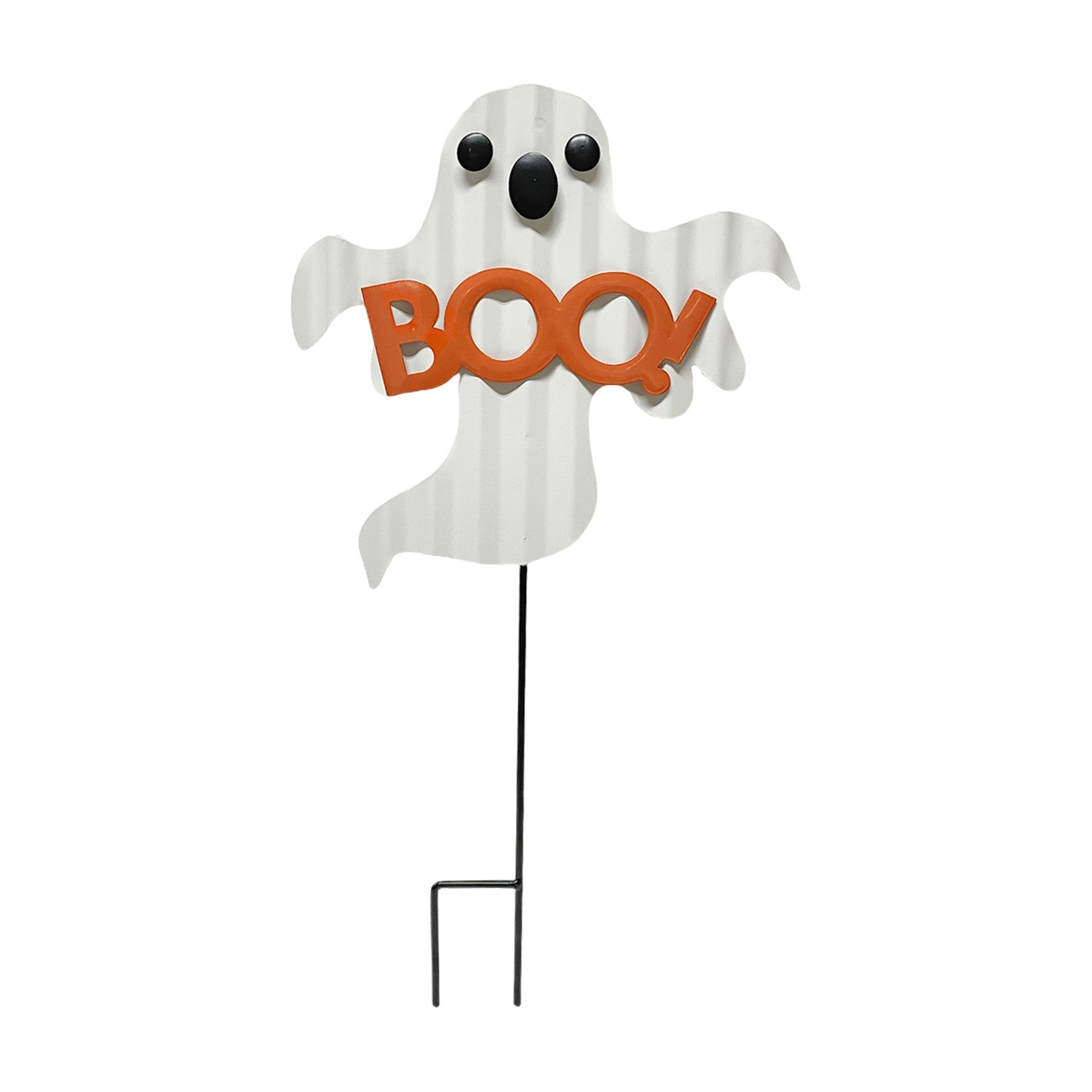 Boo' Halloween Ghost Yard Metal Stake