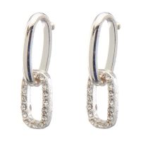 Links Rhinestone Earrings