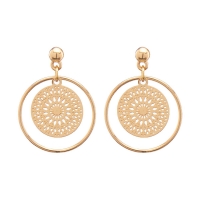 Filigree & Hoop Earrings