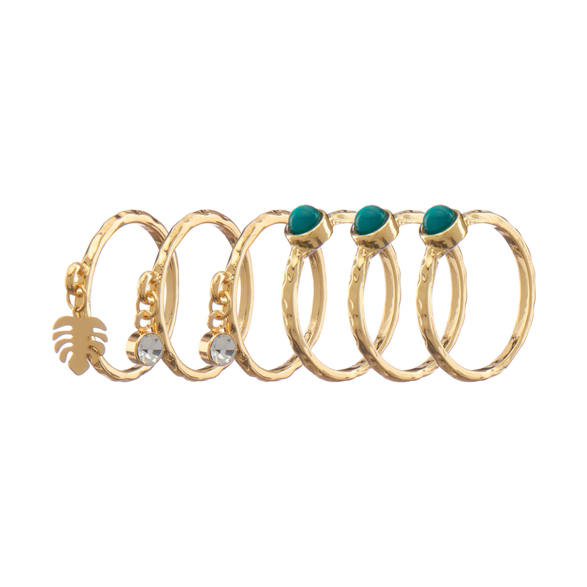 gold-tone-rings-with-pendants-6-pack