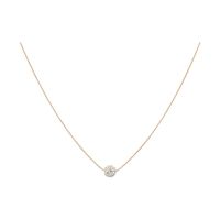 Rhinestone Ball Necklace