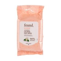 Found Sensitive Jasmine Calming Face Wipes, 25 Count