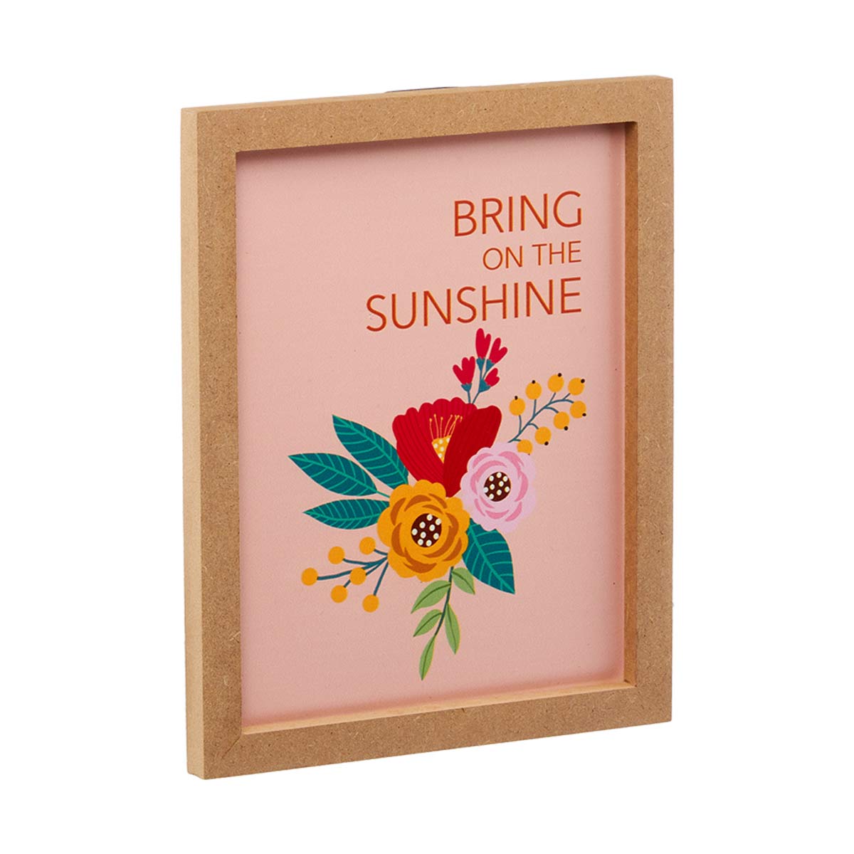 Bring On The Sunshine Metal Art Frame