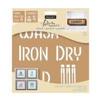 DecoArt Value Kraft Laundry Stencil