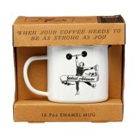 'Instant Awesome' Enamel Boxed Mug, 16.9 oz.
